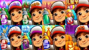 Subway Surfers Oxford VS North Pole Christmas Chinese Cambridge Halloween Vancouver little rock