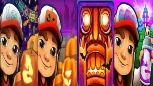 Subway Surfers Oxford VS Vancouver VS Cambridge Halloween  Mexico Halloween TEMPLE RUN 2  HALLOWEEN