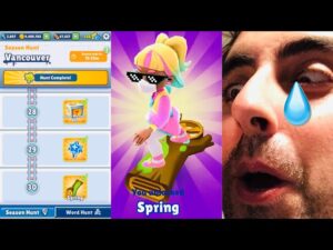 Subway Surfers Season Hunt Completed Spring Board Unlocking and Gameplay