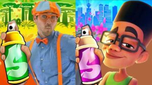 Subway Surfers Vancouver 2022 Fresh vs Blippi World Adventure Toys Gameplay HD