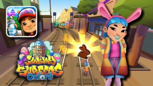 Subway Surfers World Tour: Oxford 2022 Bonnie and Chicky Easter Board