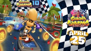 Subway Surfers atualização e a Nota de Monaco em 2022