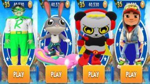 Tag with Ryan vs Subway Surfers World Tour Oxford - George New Character Unlocked Easter Update