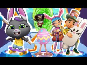 Talking Tom Gold Run 2 vs Subway surfers Becca vs Bonny