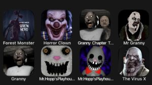 Troll Quest Horror 2, Ice Scream 6, Subway Surfers, Grandpa And Granny Escape House...
