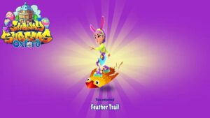 Unlocking Feather Trail Board! On Subway Surfers: Oxford