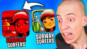 ClashGames spielt HARDCORE Version von SUBWAY SURFERS💥🤯