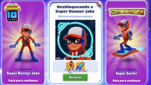 Desbloqueando a Super Jake en Subway Surfers Copenhagen 2022