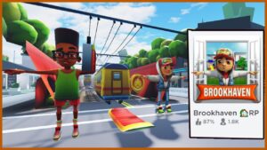 Ich BAUE SUBWAY SURFERS IN FAKE BROOKHAVEN [ Roblox Brookhaven 🏡 Deutsch]