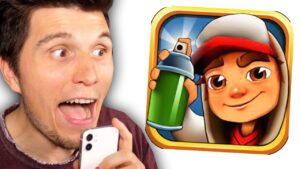 Ich spiele zum ersten Mal SUBWAY SURFERS