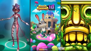 Miraculous Ladybug e Chat Noir 🐞 PURPLE TIGRESS! VS Subway Surfers 🐇 VS Temple Run 2 🎅 SKY SUMMIT!