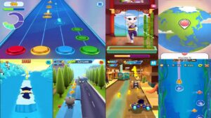 My Talking Tom 2 vs Subway Surfers | Gold Run vs Talking Angela vs Talking Tom vs Tom Friends