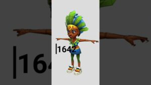 Quantos polígonos tem o Jake de Subway Surfers? #shorts #subwaysurfers subway