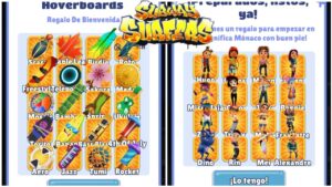 Regalos de Bienvenida Subway Surfers Aniversario 10 años