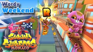 SUBWAY SURFERS MONACO | WORDY WEEKEND RABBOT!