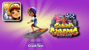 SUBWAY SURFERS SEASON HUNT REWARD CRASH TEST BOARD