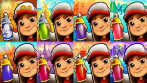 Subway Surfers 2022 Monaco VS Amsterdam Buenos Aires Iceland Cairo Paris Beijing Chicago