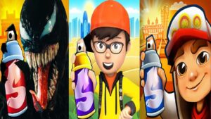 Subway Surfers 2022 vs Venom Spider Hero Run vs Nick Subway Run Gameplay HD