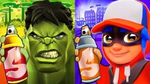 Subway Surfers Copenhagen 2022 VS Subway Hulk Hero Run Gameplay HD