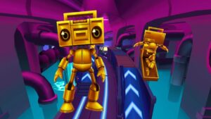 Subway Surfers Copenhagen – Boombot Và Ván Trượt Choo Choo
