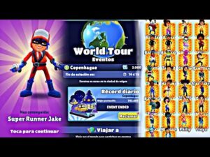 Subway Surfers Copenhagen - Super Runner Jake Unlocked - All Characters Unlocked Super City New Map