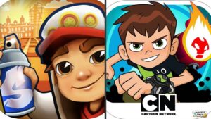 Subway Surfers 🏎 MONACO 2022! VS Ben 10: Up to Speed 🔥