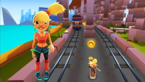 Subway Surfers Marrakesh – Marathon, Tasha Và Ván Trượt Rudy