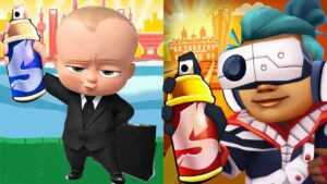 Subway Surfers Monaco 2022 Andy Gamer vs Baby Run Gameplay HD