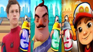 Subway Surfers Monaco 2022 Jake Dark vs Spider Man Tom Holland vs Hello Neighbor Subway Run Gameplay
