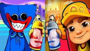 Subway Surfers Monaco 2022 Pride Jake vs Huggy Wuggy Poppy Subway Run Gameplay HD