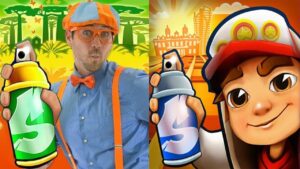 Subway Surfers Monaco 2022 vs Blippi Blippi Toys Adventure Gameplay HD