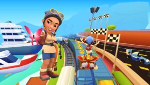 Subway Surfers Monaco – Mala Và Ván Trượt Maple Leaf