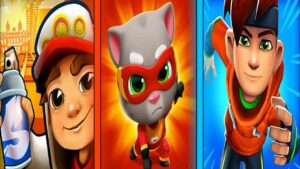 Subway Surfers VS Talking Tom Hero Dash VS MetroLand - Endless Arcade Run Gameplay