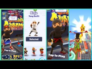 Subway surfers Ninja the best in kung fu strategy to gain more boosters