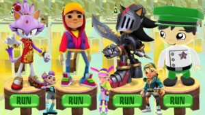 Tag with Ryan vs Subway Surfers World Tour Monaco 2022 vs Sonic Dash - All New Updates Included