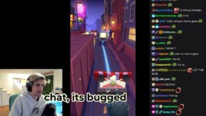 xQc plays Subway Surfers with his new PC