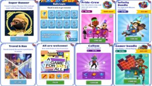 ALL UPCOMING BUNDLES OF SUBWAY SURFERS SAN FRANCISCO 2022 BY TIME TRAVEL IN SUBWAY SURFERS 2022