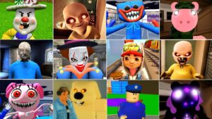 Caught #89 - The Baby In Yellow Bedtime - Subway Surfers - Piggy Branched - Barry Prison Jailbreak