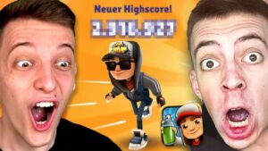 ClashGames KNACKT Lukas HIGHSCORE in SUBWAY SURFERS