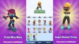 How to get Súper Runner Tricky AND Pride Miss Maia