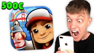 Ich spiele zum ersten Mal SUBWAY SURFERS und gebe 500€ aus...🤑