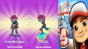 SUBWAY SURFERS SAN FRANCISCO 2022 : UNLOCKING PRIDE MISS MAIA and TRICKSTER