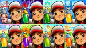 Subway Surfers 2022 San Francisco Buenos Aires Iceland Tokyo Paris Chicago Cairo Saint Petersburg