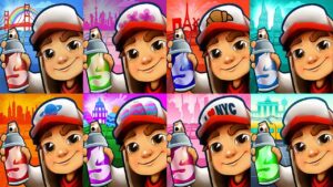 Subway Surfers 2022 San Francisco VS Tokyo Paris Copenhagen Houston Oxford New York Berlin