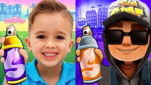 Subway Surfers Copenhagen 2022 Jake Dark Outfit vs Vlad and Nikita Run Gameplay HD
