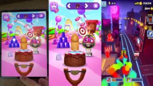 Subway Surfers Copenhagen vs My Talking Tom 2 Gameplay