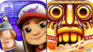 Subway Surfers 🚢 Futuristic Copenhagen 2022 VS Temple Run 2 🌍 Blazing Sands AFRICA!