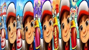 Subway Surfers San Francisco VS Edinburgh VS Chicago tokyo Chinese Version Winter Holiday Christmas