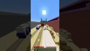 Subway Surfers in Minecraft