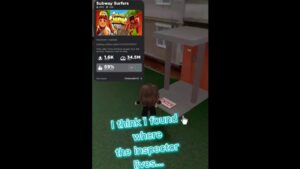 Subway Surfers secrets... #roblox #shorts